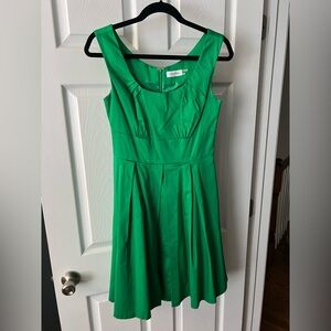 Calvin Klein Vibrant Green Midi Dress